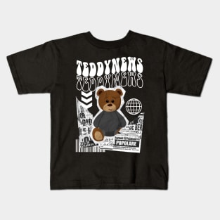 Teddy News Kids T-Shirt